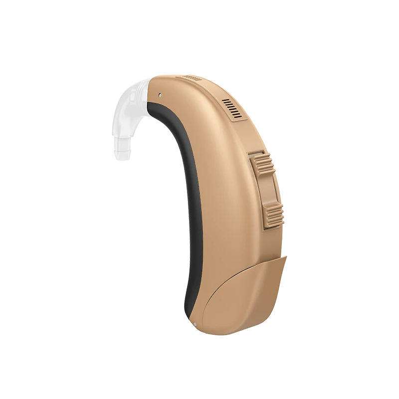 Electronic digital programmable hearing aids of the behind-the-ear type "T-REX 6UP" according to TU 9444-005-1130.