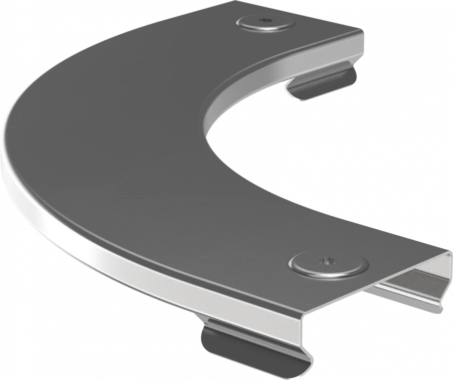 CPG01D-0-90-050-08 Smooth rotation cover. 90° type G01 ESCA 50mm IEK