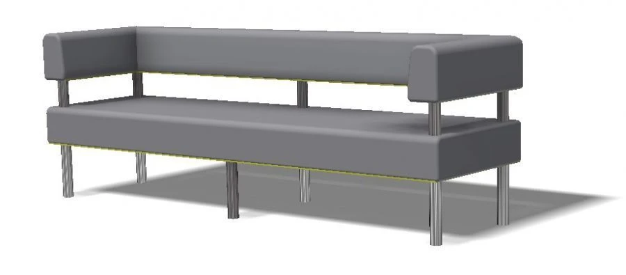 Sofa 3-seater administrative TV-ADTH-2.41.01