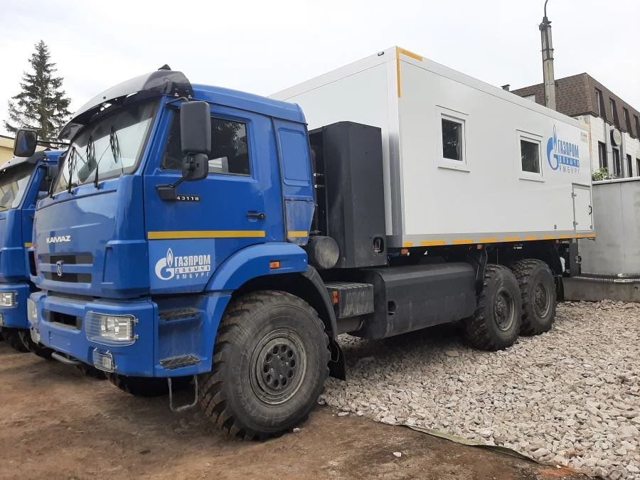 Workshop truck, model 675610, on KAMAZ 43118-37 chassis