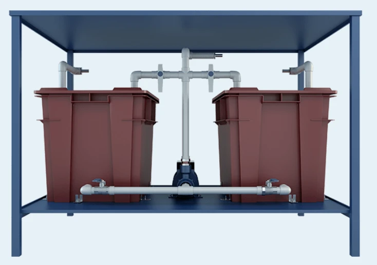 Pumping station for filtering stands (GD-SF)