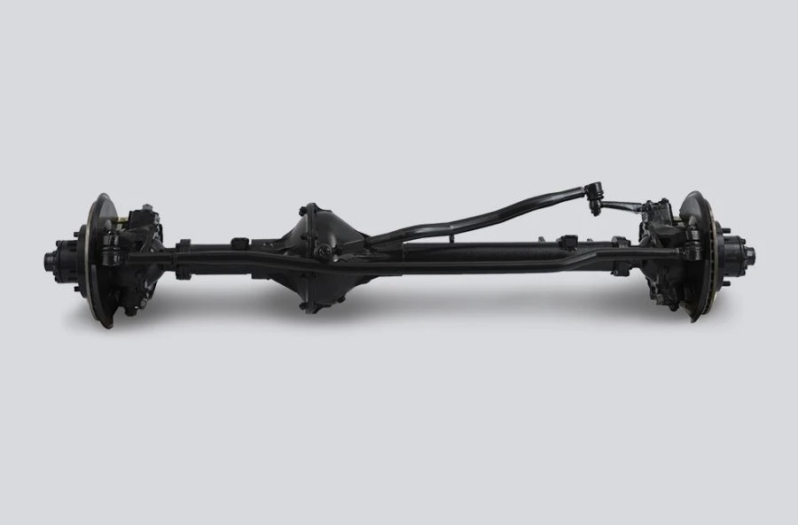 Front axle (for a/m uaz sgr 374195, timken, hybrid, per. Relation. 4,625, gur, steel tubes, code 72) 374195230001110