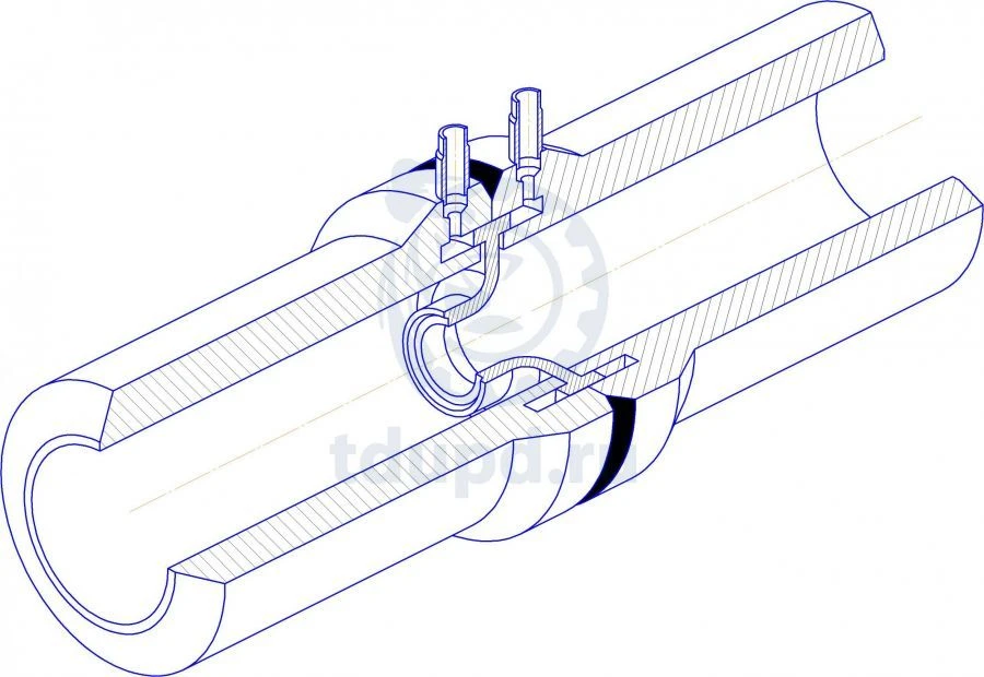 Block with nozzle.