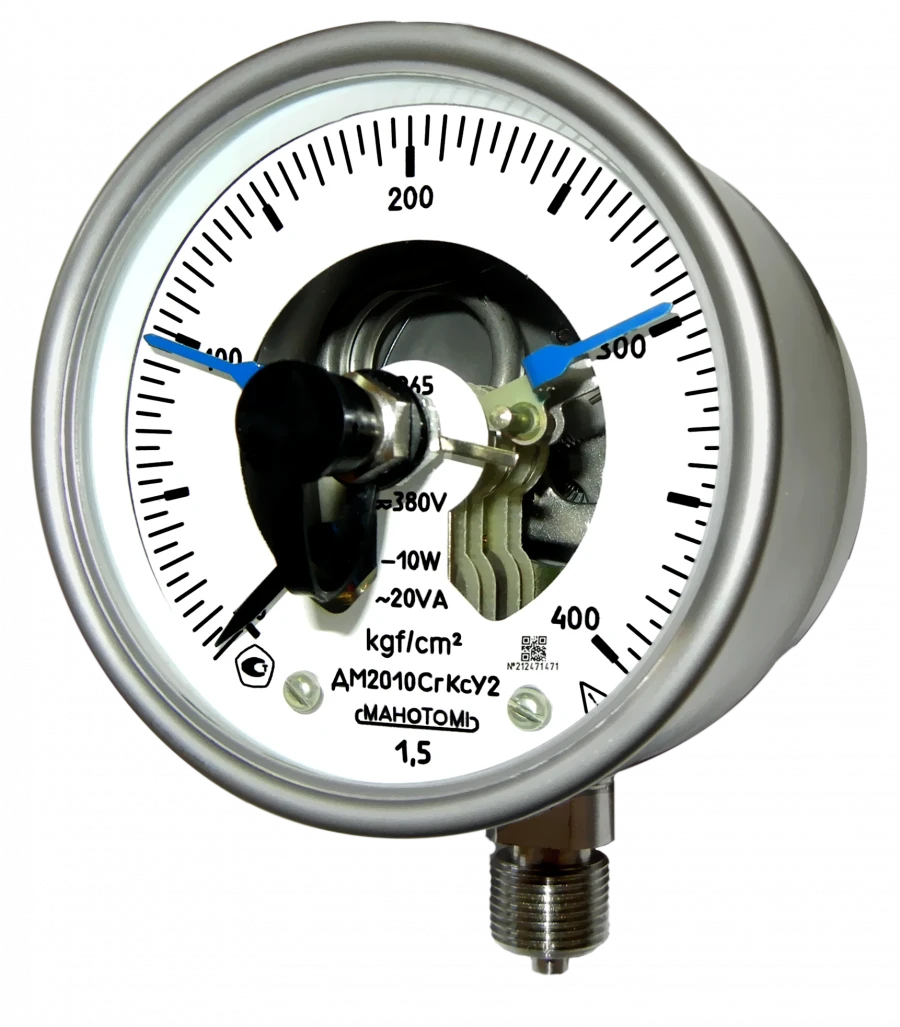 Corrosion resistant signalling manovacuummeters DA2010CgCs