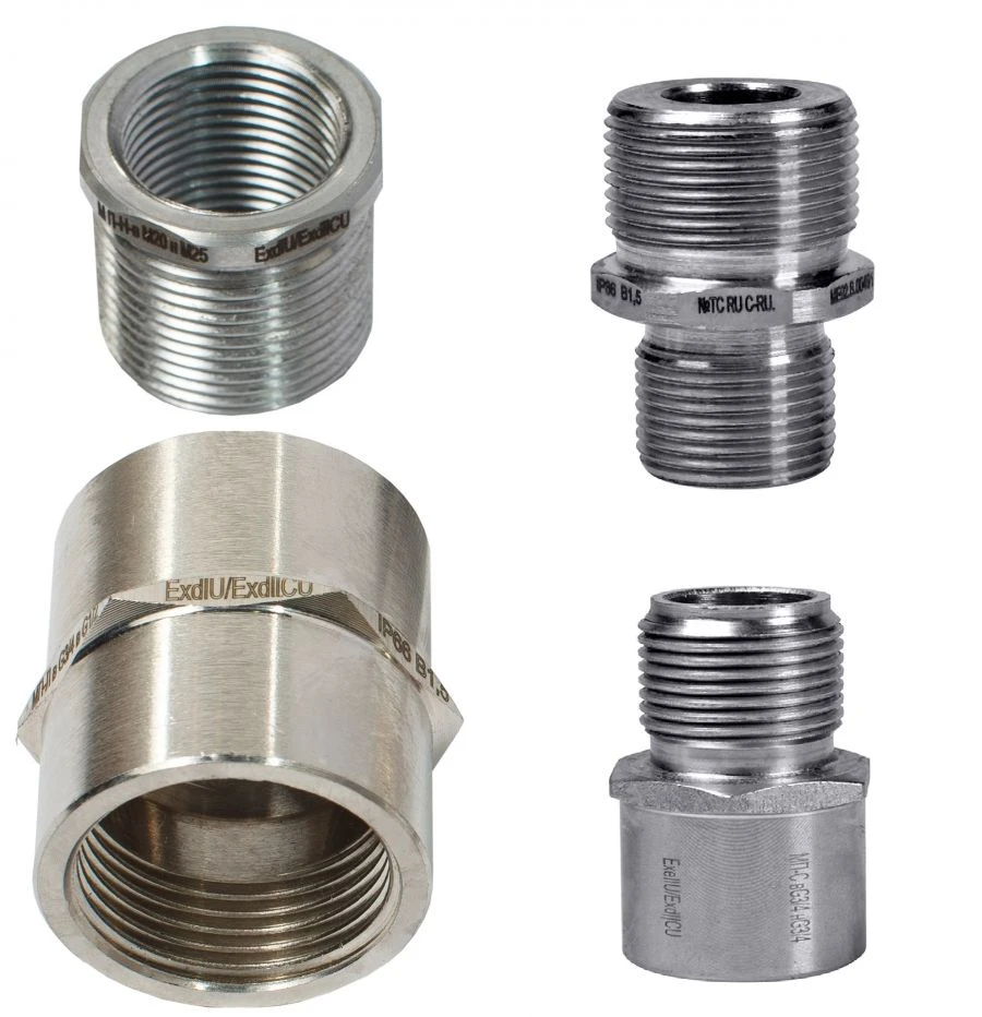 Transition couplings of MP-X type