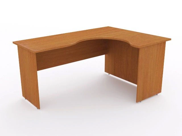 Right curved table CM32 of "Monolit" series
