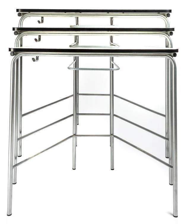 Stackable pupil trapeze table, STSH