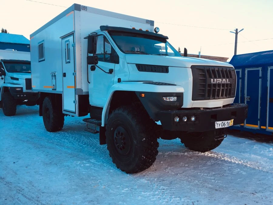 Emergency rescue vehicle (mobile communication centre) on chassis URAL 43206 Type 47283D