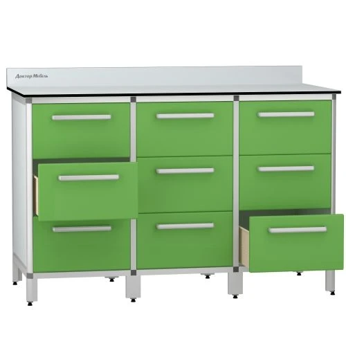 Drug storage cabinet according to TU 32.50.30-007-32924160-2021, article number DM-1-109-10.K2.F1.