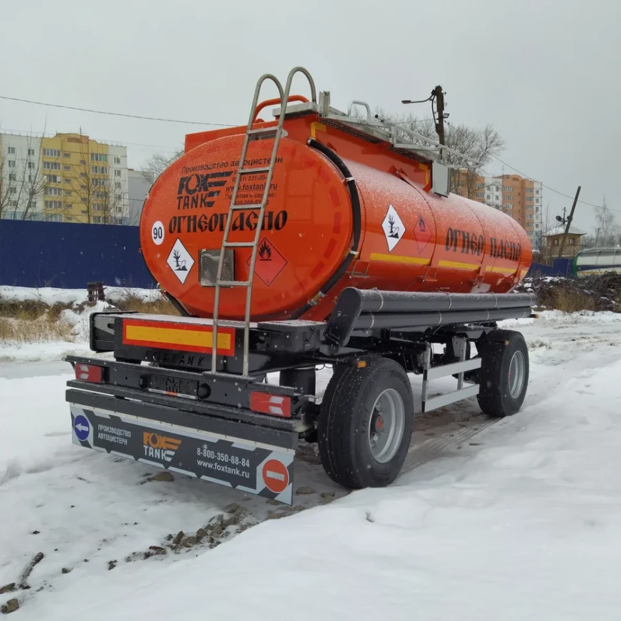 Tank trailer FOX TANK PTC 966636 configuration 2.04 for dangerous goods (including light and dark oil products)- Imported axles