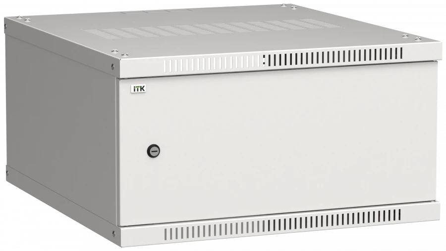 LWE3-06U67-MF ITK Cabinet LINEA WE 6U 600x650mm door metal grey