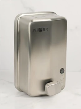 INOXevo rectangular soap dispenser 1000 ml. 03050.RUS