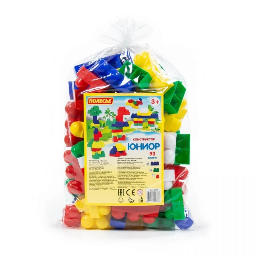 Junior Constructor (93 pieces) (in a bag), article 6677