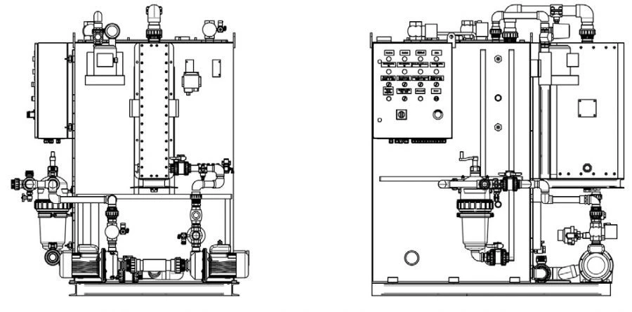 Wastewater treatment plant "UO-FCHT-E 10"