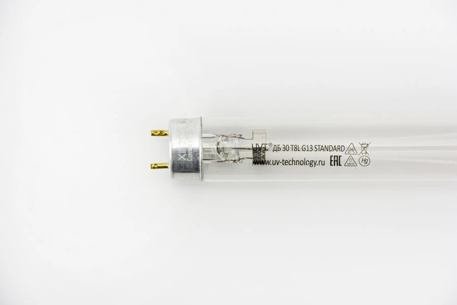 Bactericidal arc lamp UVT DB 30 T8L G13 STANDARD