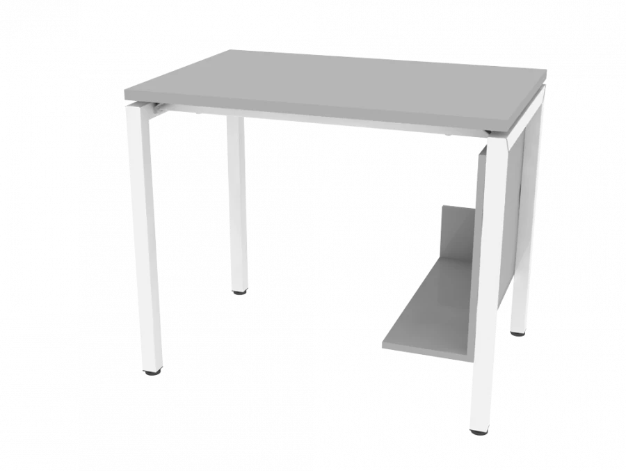 Computer desk on U-shaped support 900x600x750mm (WxHxH)