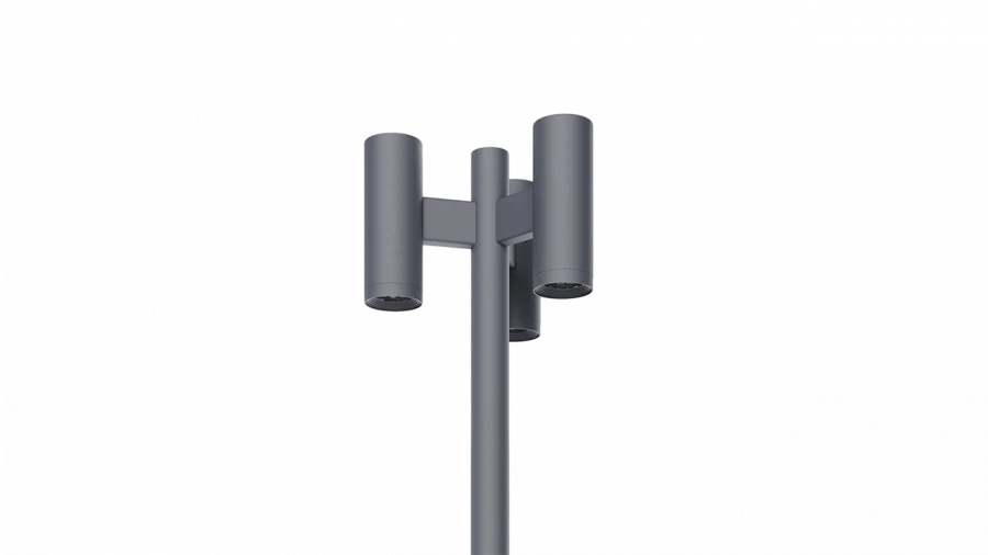 Cantilever park light MONN x3.60.h45