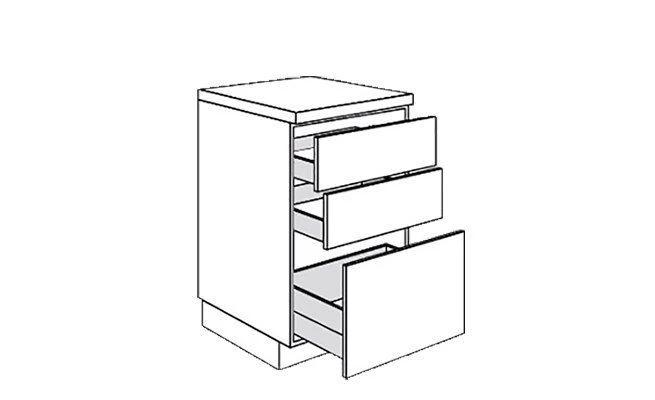 Kitchen cabinet model TB 06