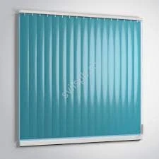 Vertical blinds. Plastic.