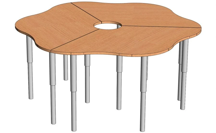 Children's table. Model: SR-5