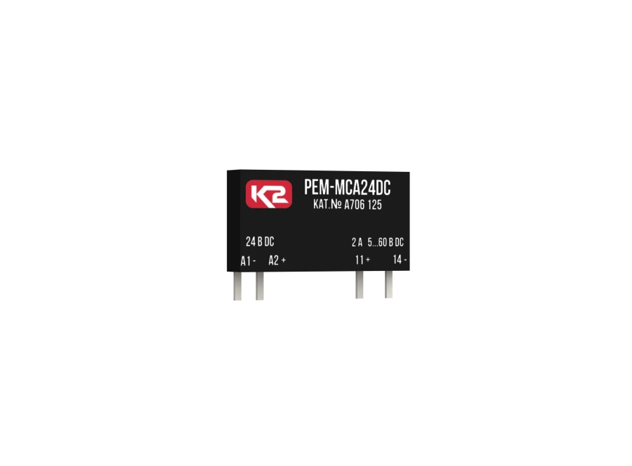 Miniature solid state relay REM-MSA24DC, Cat.No.A706 125