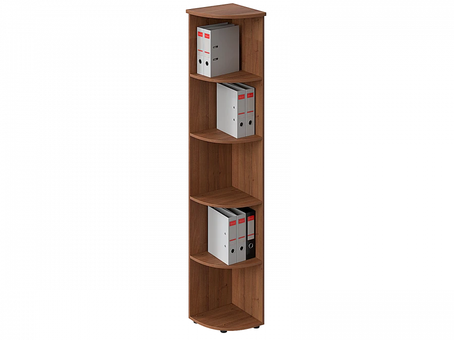 Corner shelf unit high