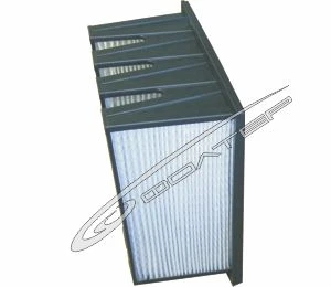 Compact compact reverse cell filter