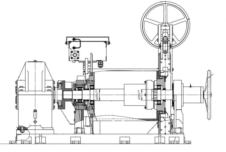 Anchor winch YAL40