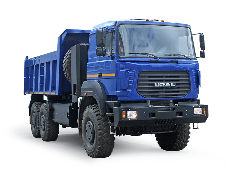 Dump truck Ural 63701-3921 (Possible equipment: FG 16JS200TA, 16JSD220TA; clutch: YUCHAI)