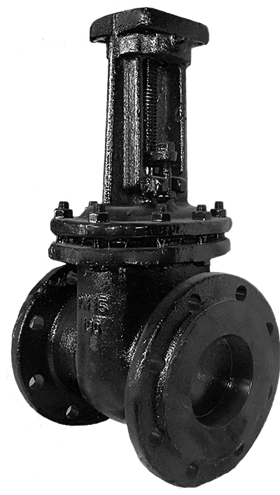 Parallel cast iron gate valve with electric actuator 30ch906br