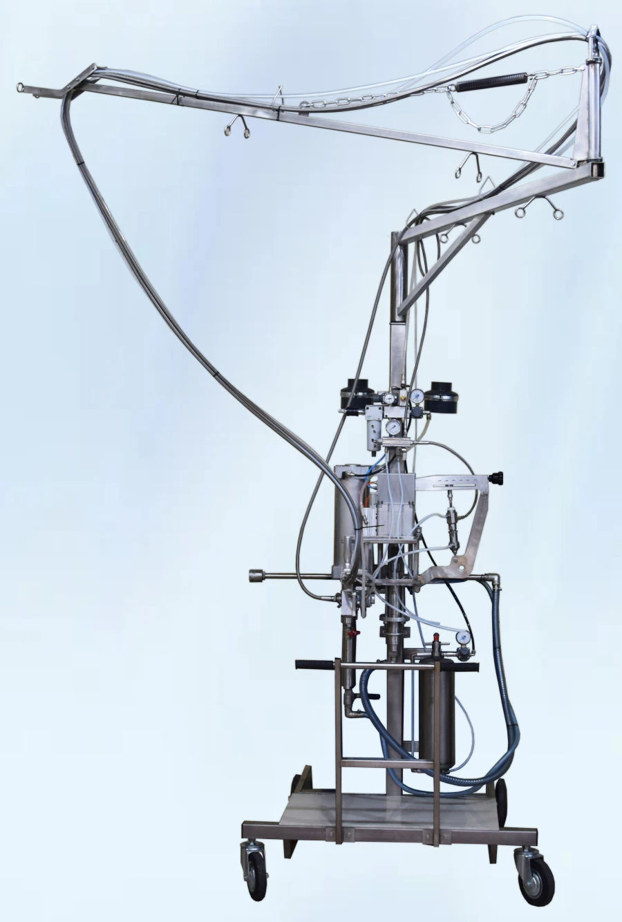 Installation for injection and spraying of liquid polymer materials, t.m. "Eiskpolymer PEVN-21141".
