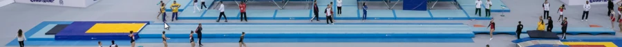 Fibreglass acrobatic track