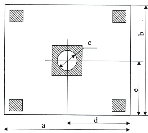 Medical sheets and napkins, disposable non-sterile (anaesthesia napkin with a hole, adhesive layer around and on the edges)