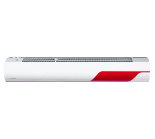 Stationary electric heat curtain with water heat exchanger, KALASHNIKOV trade mark, model KAC-PA3510W White
