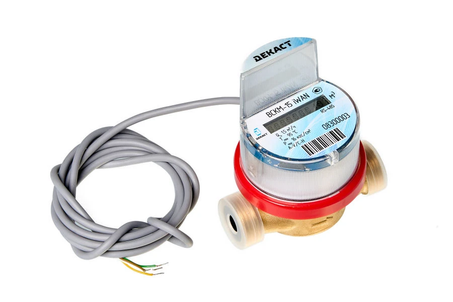 Winged cold and hot water meter Decast VSCM-15 iWAN RS Class "C" 80 mm