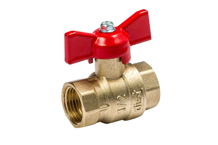 Ball valve Dist, series "Expert" DN15 1/2" BP-BP, 111B