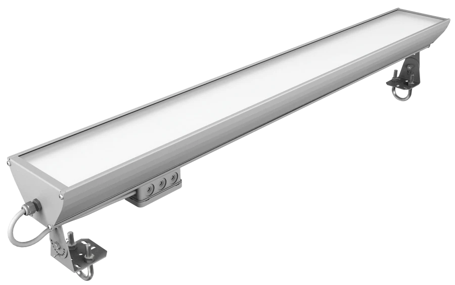 Industrial LED luminaire Height LE-SPO-11-040-0405-54D 33VT 4000K 3250LM 1010x135x175MM UHL4 white 3KG IP54 0.9 >80