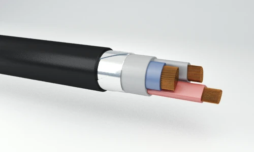 Power cables with copper conductors with plastic insulation for rated voltage 3 kV brand PvBShp