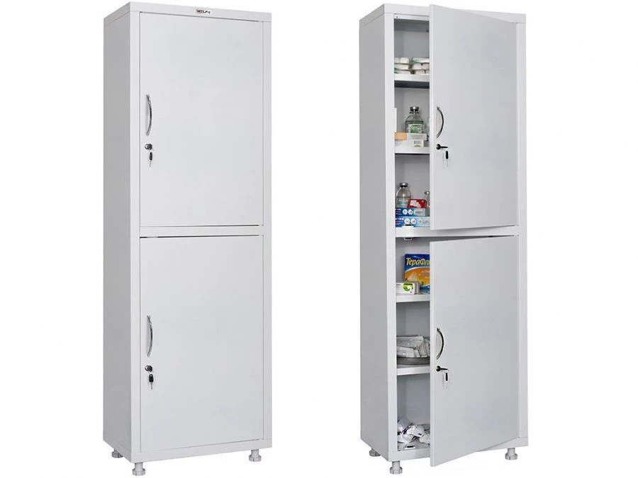 Medical cupboard MD 1 1760/SS