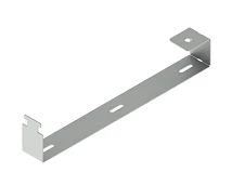 Holder of fire protection partition for reinforced brackets SMOD 000 HFP, with overall dimensions from 41x67x140 mm to 41x67x940