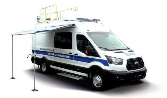 Special vehicle for military police of the Ministry of Defence of the Russian Federation - KOBDD, type 2327, modification 2327D