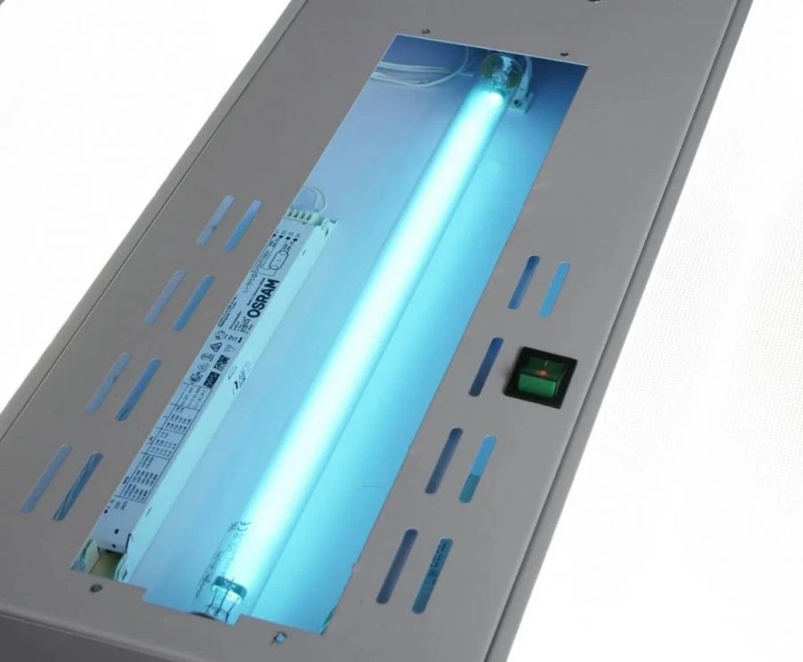 LED luminaire, germicidal ABERLICHT BL-36/120 for internal illumination of offices, commercial areas, institutions, educational