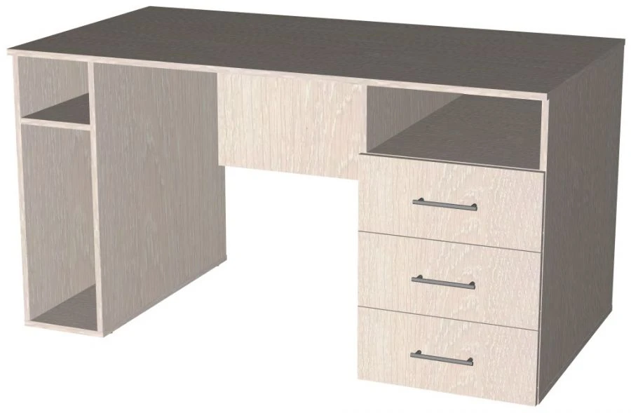 Executive desk 2-tumbo 1500x700x750 LDFB 16mm