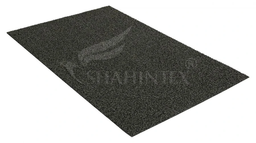 Mud protective SHAHINTEX STRONG GRASS 80x120 anthracite floor mat