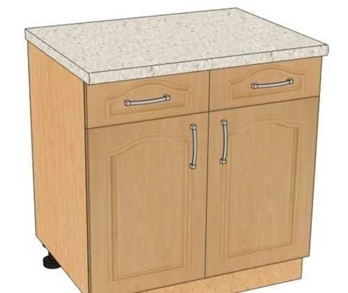Kitchen table with 2 drawers and 2 doors "Bashkir Furniture Factory" brand