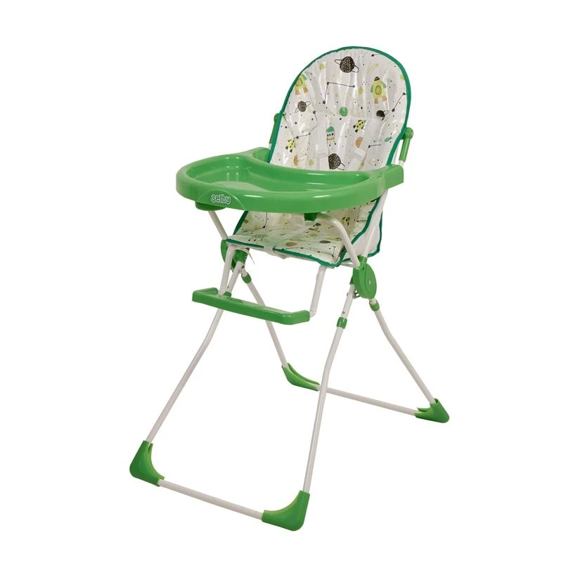 Selby 152 "Space Journey" highchair, green, article number 0002131-05