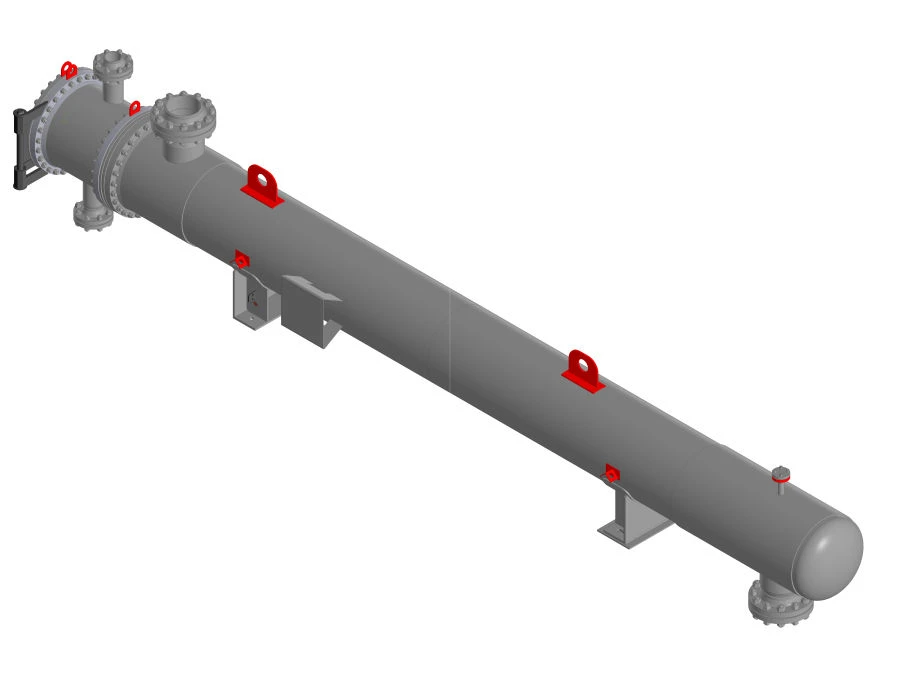 Shell-and-tube heat exchangers, tube bundles to them and tube-in-tube heat exchangers of type TU