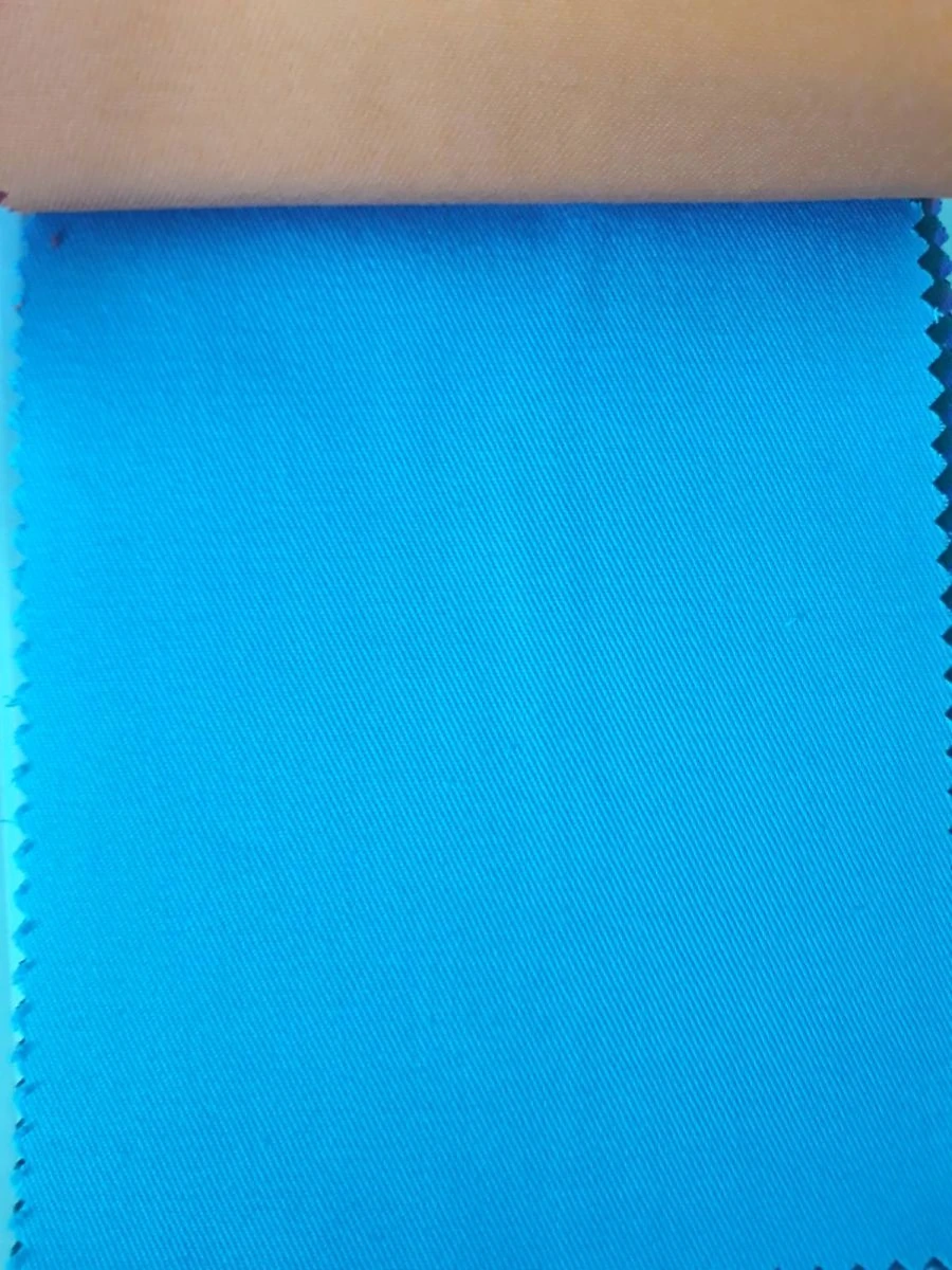 Smooth-dyed and printed cotton suit fabric "Prestige-250" art. ?-157 YUG with finishes of VO, MBO, NMVO for special clothes.