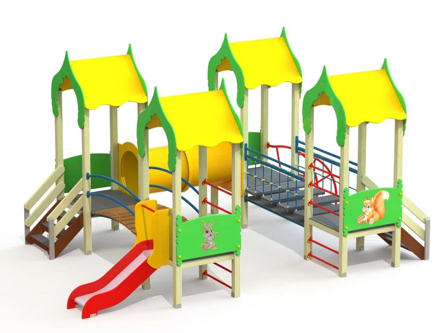 DIK 4.09 Children's play complex H=700 mm