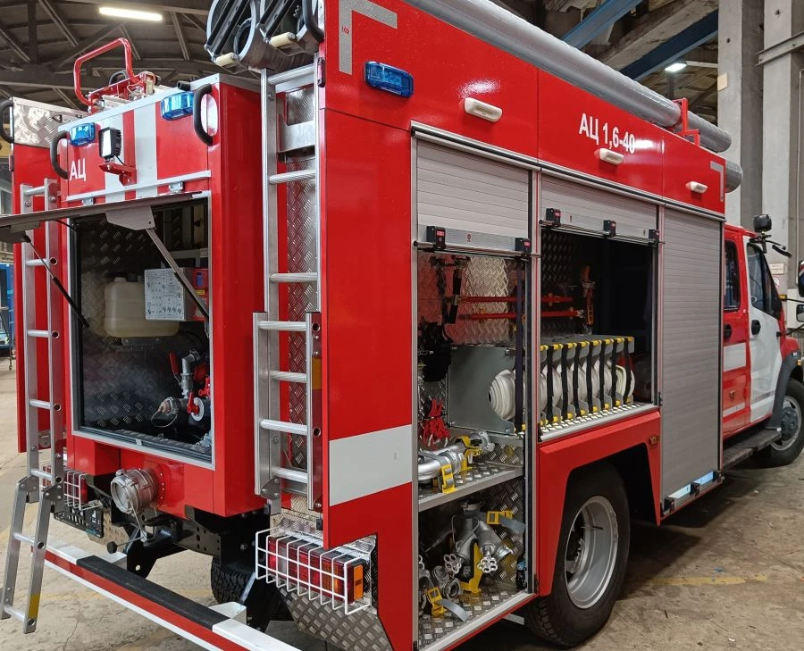 Fire tanker truck (AC) without CMU of 12N22 type, modification 47122X on the basis of TC/chassis GAZ-S41R13, S41R33, S42R33.